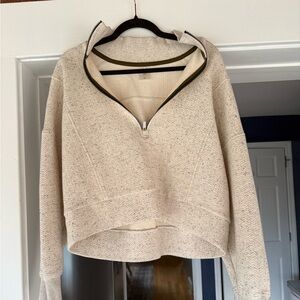Calia Cream Quarter-Zip